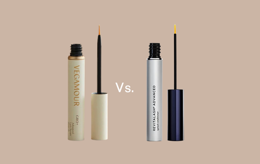Comparison of three eyelash serums with their key ingredients, benefits, and application steps for promoting longer, thicker lashes naturally.